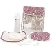 Mini Mommy Dinningset Deluxery Paars 8-delig 16 Cm