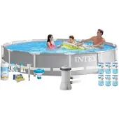 Intex Zwembad Prism Frame - Zwembad Bundel - 366x76 cm
