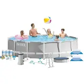 Intex Zwembad Prism Frame - Inclusief accessoires - 427x107 cm