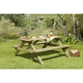 Buitenspeelgoed Keupink Houten Picknicktafel 180 x 170 x 75 cm
