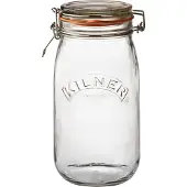 Kilner ronde pot met beugelsluiting Helder, 1,5 L