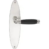 Formani TIMELESS 1934MPOSFC deurkruk op schild blind - glans nikkel/ebbenhout