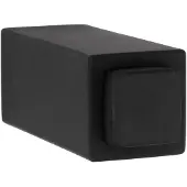 Formani Square LSQ25 deurstop wand - mat zwart