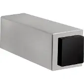 Formani Square LSQ25 deurstop wand - mat RVS