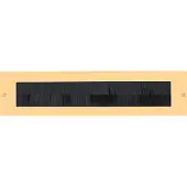 Formani Basics LB535BI tochtborstel - PVD mat goud