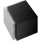 Formani Square LSQ46 deurstop vloer - mat RVS