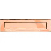Formani BASICS LB535 briefplaat buiten 330X80 PVD glans koper