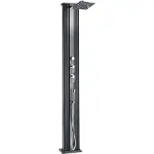 Poolstar Hybride Dada Straight 40l Solar Shower Transparant 40 Liters