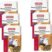 Beaphar 6x Vruchtzaad - vogelvoer - 150g