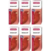 Beaphar 6x Intensief Rood - Vogelsupplement - 10g
