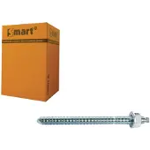 Pgb-Europe SMART | Ankerstang 5.8 M10x130 Zn | 10 st - SM00AS0011001303