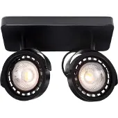 Zuiver 2-lichts spotlamp Dice | metaal zwart 43x31x19 cm spots | NADUVI