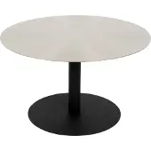 Zuiver Bijzettafel Snow | staal zilverkleurig 60x60x35 cm salontafels | NADUVI