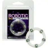 You2Toys Seven Creations - Robotic Beaded - Cockring - Transparant