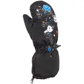 Cairn Colomby, skihandschoenen, kinderen, black astral