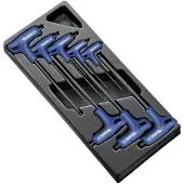 Expert by Facom MODULE VAN 8 T-INBUSSLEUTELS MET HEFT, 6-KANT - E121609