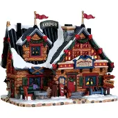 Lemax Kerstfiguur Apres-ski lodge b/o led