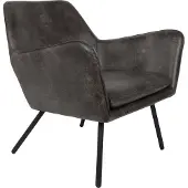 White Label Loungestoel Bon Grey