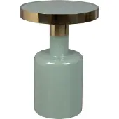 Zuiver Glam bijzettafel ijzer/metaal/staal Ø36x51 cm