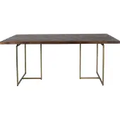 Dutchbone Tafel Class Brown - 220 x 90 cm