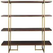 Dutchbone Wandkast Class Gold Brown