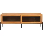 Zuiver Hardy dressoir staal/eiken fineer 160x45 cm