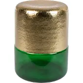 Dutchbone Cave Bijzettafel Groen/ Goud