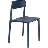 AnLi Style Stoel Clive Dark Blue
