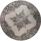 Zuiver Buitenkleed Coventry Outdoor Round 280 cm - Black