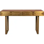 Dutchbone Consoletafel Volan Gold