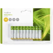 Nedis Alkaline-Batterij AAA - 1.5 V DC - 10-Blister
