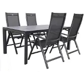 Hartman Roma/Baltimor 180 cm. verstelbare tuinset - 5-delig