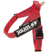 Idc Julius K9 riemtuig rood maat 0