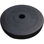Gorilla Sports Olympische Halterschijf 15 kunststof 50/51 mm