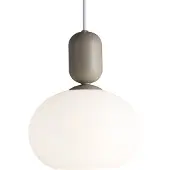 Nordlux Hanglampe , Grijs, Eetkamer, Metaal