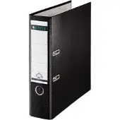 Leitz Map 1010, DIN A4, rugbreedte 80 mm, 20 stuks, zwart