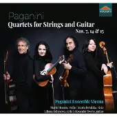 OUTHERE Paganini Ensemble Vienna - Paganini: Quartets For Strings And Guitar Nos. 7, 14 & 15 (CD)