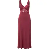 Hunkemoller Slipdress Nora Lace Long Paars Dames | Maat: 2XS