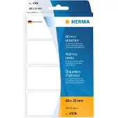 Herma Etiket adres 4300 88x35mm 250stuks zig-zag - 2 stuks