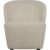 Vtwonen Lofty Fauteuil - Bouclé Stof - Naturel/Beige - 75x68x72 cm