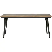 Woood Eettafel 'Guild' 220 x 90cm, kleur Zwart