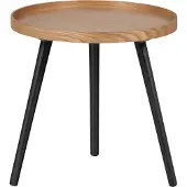 Woood Mesa Bijzettafel M - Hout - Naturel - 45x45x45
