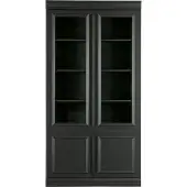 Bepurehome WOOOD Organize Vitrinekast Grenenhout - Zwart