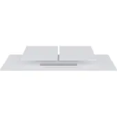 Woood Planken en Roede Uitbreiding (voor 2-deurs Connect kast met lade)