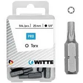Witte 429513 T 10 Tin Torx Bit 5 Eenheden