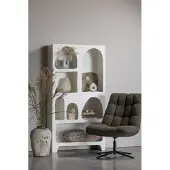 Woood Job Draaifauteuil - Teddy - Groen - 101x70x85