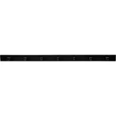 Bepurehome Hooks Kapstok Met 7 Haken Hout Zwart (Groen, 6x108x10)