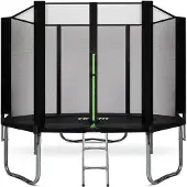 VirtuFit Trampoline met Veiligheidsnet - Zwart - 305 cm