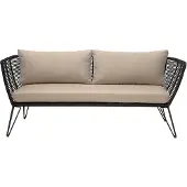 Bloomingville Mundo sofa zwart 175x72x74 cm