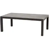 Lesli Living Down Town - Tuintafel - Aluminium keramiek 120x70x43 cm - Antraciet